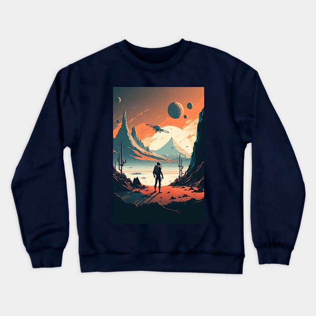 Exploring the Unknown Crewneck Sweatshirt by Abili-Tees